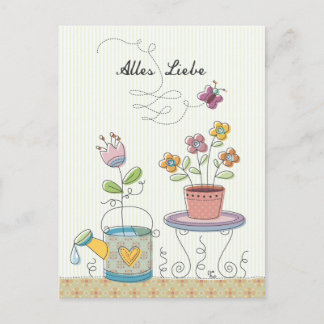 Alles Liebe Postkarte