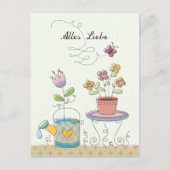 Alles Liebe Postkarte (Vorderseite)