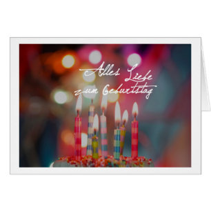 Alles Liebe zum Geburtstag