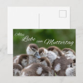 Alles Liebe zum Muttertag Postkarte (Vorne/Hinten)