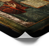 Alles mächtige Christus - Chrystus Pantokrator Poster (Ecke)