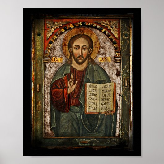 Alles mächtige Christus - Chrystus Pantokrator Poster (Vorne)