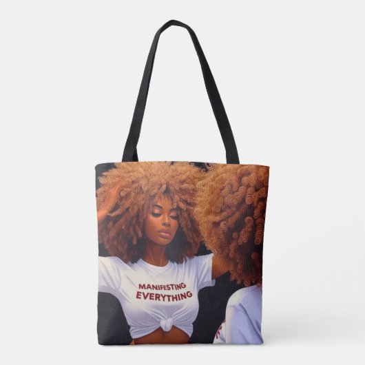 Alles manifestieren1 tasche (Rückseite)
