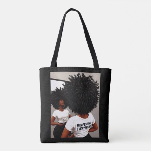 Alles manifestieren3 tasche (Rückseite)