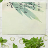 Alles mit der Liebe Bible Verse Geschirrtuch (Gefaltet)