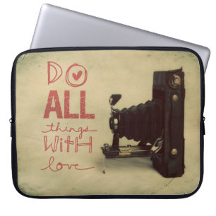 Alles mit Liebe Laptopschutzhülle