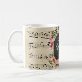 Alles mit Liebe Vintage Collage Kaffeetasse (Links)
