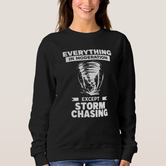 Alles mit Maßen außer Sturmjagd Mete Sweatshirt (Vorderseite)