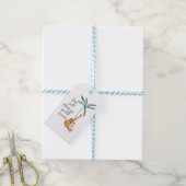 Alles mit tropischer Liebe Geschenkanhänger (Mit Garn)