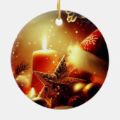 Alles Möbel für Weihnachtskerzen Keramik Ornament (Hinten)