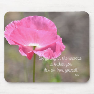 Alles Mohnblume Mousepad