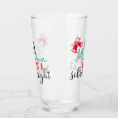 Alles Momma Will eine Stille Nacht | XMAS Drinks Glas (Links)