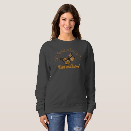 Alles Monarchschmetterling Sweatshirt (Vorne ganz)