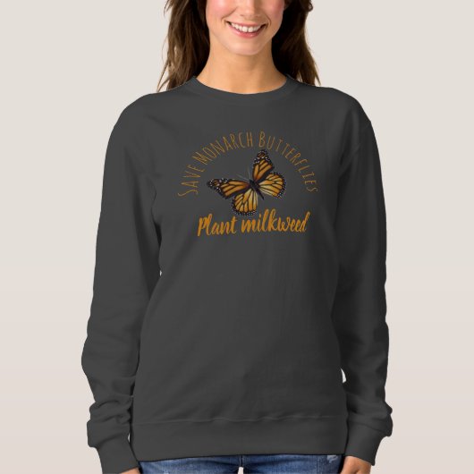 Alles Monarchschmetterling Sweatshirt (Vorderseite)