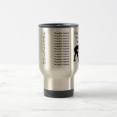Alles Namensder Wrestling-Geschenk des Reisebecher (Mittel)
