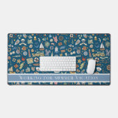 Alles Nautic, Beach & Coastal Desk Mat Schreibtischunterlage (Tastatur & Maus)
