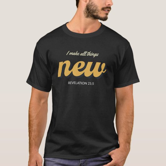 Alles Neue Schrift T-Shirt (Vorderseite)