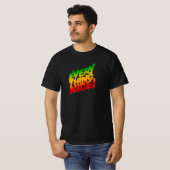 Alles Nice Rasta Typografie Reggae T - Shirt (Vorne ganz)