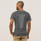 Alles / Nichts-Shirt T-Shirt (Schwarz voll)