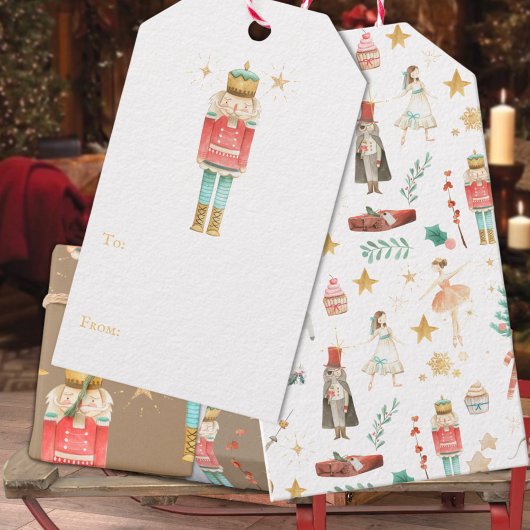 Alles Nutcracker Weihnachten Geschenkanhänger