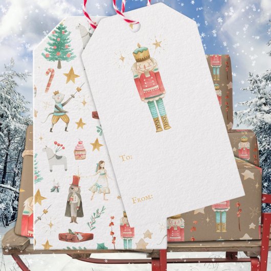 Alles Nutcracker Weihnachten Geschenkanhänger