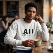 "Alles oder Nichts" Lustige Inspirierende Mathe-Ty Sweatshirt