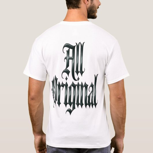 Alles Original T-Shirt (Rückseite)