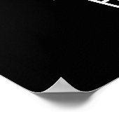 Alles passiert für ein Raisin Food Pun Dark BG Poster (Ecke)