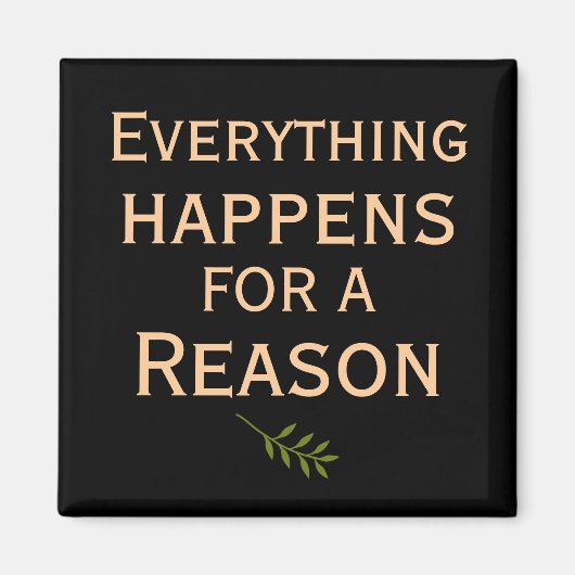 Alles passiert für ein Vernunftmagazin Magnet (Vorne)