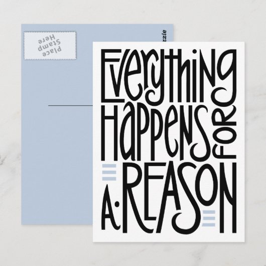 Alles passiert Postkarte (Vorne/Hinten)