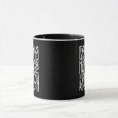 Alles passiert weiße Tasse (Zentrum)