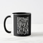 Alles passiert weiße Tasse (Links)