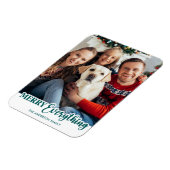 Alles Personalisiertes, modernes Foto Magnet (Linke Seite)