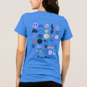 alles pickblau Tri-Blend shirt (Rückseite)