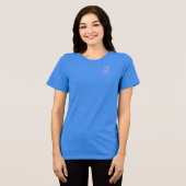 alles pickblau Tri-Blend shirt (Vorderseite voll)