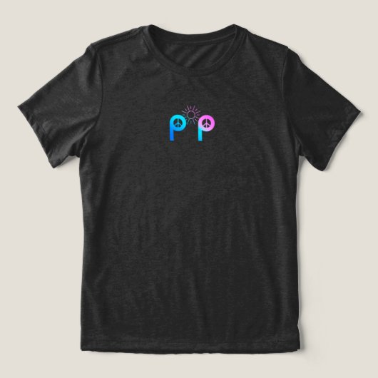 Alles Pickle Frieden Tri-Blend Shirt (Design Vorderseite)