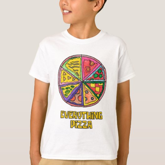 Alles Pizza Kunstwerk von Kareem T - Shirt (Vorderseite)