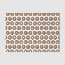 Alles Poppy Sesam Seed Bagel Frühstück Essen Seidenpapier