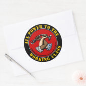 "Alles Power..." Aufkleber (Umschlag)