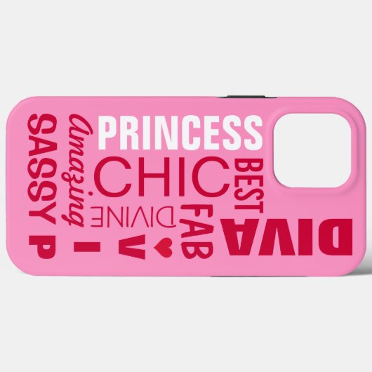 "Alles Prinzessin.." Case-Mate iPhone Hülle (Rückseite (Horizontal))