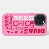 "Alles Prinzessin.." iPhone Hülle (Rückseite (Horizontal))