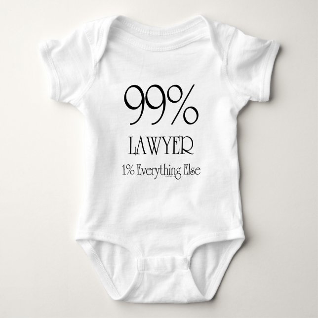Alles Rechtsanwalt Baby Strampler (Vorderseite)