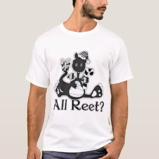 Alles Reet? Geordie Weihnachtsdrache-T-Shirt T-Shirt