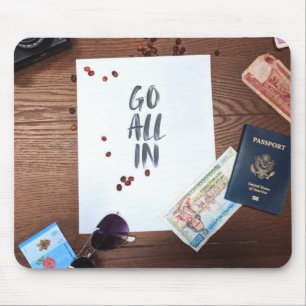 Alles rein, Reisen riskieren Mousepad