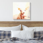 Alles Rosie Foto Leinwand (Insitu (Schlafzimmer))