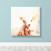 Alles Rosie Foto Leinwand (Insitu (Holzboden))