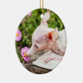 Alles Rosie Foto-Verzierung Keramik Ornament (Rechts)