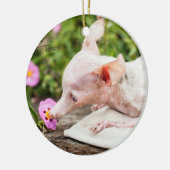 Alles Rosie Foto-Verzierung Keramik Ornament (Links)