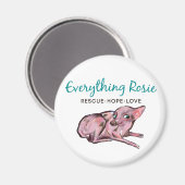 Alles Rosie Magnete Magnet (Vorderseite/Rückseite)