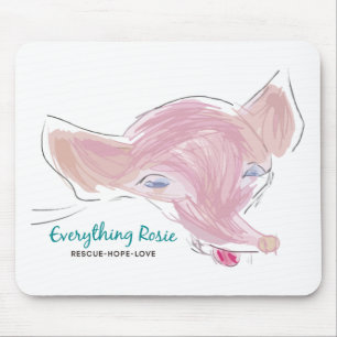 Alles Rosie Mausunterlage Mousepad